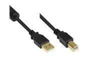 USB - Alcasa electronik Good Connections - USB cable - USB to USB Type B - 5 m - GC-M0083