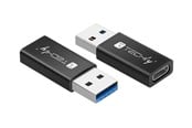 USB - TECHLY - USB-C adapter - USB Type A to USB-C - IADAP-USB3-AFT
