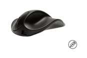 Mus - Bakker Elkhuizen BakkerElkhuizen HandShoeMouse Righthanded Extra Small - Mus - Optisk - 3 knapper - Svart - BNEP150R