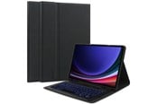 Nettbrett - Deksler og etui - Tech-Protect SC Pen + Keyboard Case for Samsung Galaxy Tab S9 FE+ 12.4" X610 / X616B - Black - 9319456606324