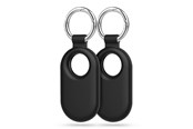 Mobil - Deksel og etui - Tech-Protect Icon Case for Samsung Galaxy SmartTag 2 - Black (2 pcs) - 9319456608045