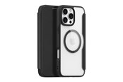 Mobil - Deksel og etui - Dux Ducis Skin X Pro Case for iPhone 16 Pro with MagSafe and Flip - Black - 6934913004487