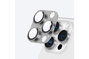 Mobil - Beskyttelsesglass - AmazingThing Aviation-Grade Alloy Tempered Glass Lens for iPhone 16 Pro / 16 Pro Max Camera Lens - Gray - IP16CAMPGYGLA