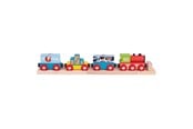 Treleker - Bigjigs Wooden Freight Train - 9-piece. - BJT181