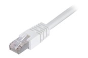 Nettverkskabel - Deltaco STP-630V - patch cable - 30 m - white - Hvit - 30m - STP-630V