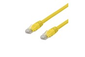 Nettverkskabel - Deltaco TP-67GLAU - patch cable - 7 m - yellow - Gul - 7m - TP-67GLAU