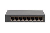 Switch/splitter - DIGITUS - switch - metal housing - 8 ports - unmanaged - DN-80066-1