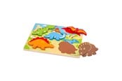 Babyleker - Bigjigs Wooden Dinosaur Puzzle - 5 pcs. - BJ332