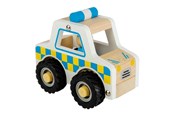 Treleker - Bigjigs Wooden Police Car - 38007