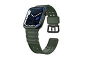 Smartklokke - Tilbehør - Hurtel Strap Triple Protection for Apple Watch 38 / 40 / 41 mm Band Bracelet - Green - 9145576276136