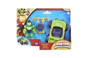 Figurer - Marvel IM and AF 3in Figure and Vehicle Hulk + Iron Racer - G14725X00