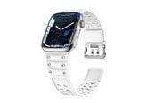Smartklokke - Tilbehør - Hurtel Strap Triple Protection for Apple Watch 38 / 40 / 41 mm Band Bracelet - White - 9145576276150
