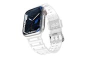 Smartklokke - Tilbehør - Hurtel Strap Triple Protection for Apple Watch 38 / 40 / 41 mm Band Bracelet - Transparent - 9145576276174
