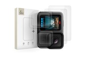 Mobil - Beskyttelsesglass - Tech-Protect Glass Fit+ 2-pack Tempered Glass for GoPro Hero 13 - Clear - 5906302318933