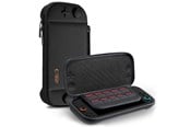 Spill - Tilbehør - Tech-Protect Slim Pouch Case for Nintendo Switch 2 - Black - Bag - 5906302318988