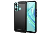 Mobil - Deksel og etui - Hurtel Carbon Case Case for Infinix Hot 20 Play Flexible Silicone Carbon Cover Black - 9145576275443