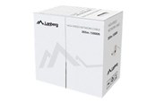 Nettverkskabel - Lanberg bulk cable - yellow - Gul - LCU5-12CU-0305-Y