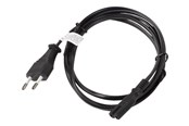 Strømkabel (intern) - Lanberg - power cable - Europlug to power IEC 60320 C7 - 3 m - CA-C7CA-10CC-0030-BK