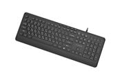 Tastatur - Gembird - keyboard - slim multimedia full size - QWERTY - US - black Input Device - Tastatur - Engelsk (USA) - Svart - KB-MCH-05