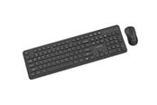 Tastatur - Gembird Slim Pro Business - keyboard and mouse set full size - QWERTY - US - black Input Device - Tastatur & Mussett - Engelsk (USA) - Svart - KBS-WPS-01