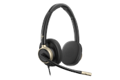 Hodetelefoner - HP Poly Mission 825 Stereo USB Wired Headset (Bulk) - C01FCA6#AC3