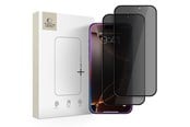 Mobil - Beskyttelsesglass - Tech-Protect Glass Spy+ 2-pack Privacy Glass for iPhone 16 Pro / 17 / 17 Pro - 5906302319305