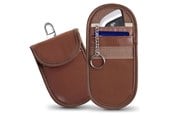 Mobil - Deksel og etui - Tech-Protect KLR100 RFID Locking Car Key Case - Brown - 5906302376193