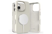 Mobil - Deksel og etui - Tech-Protect Silicone PU MagSafe Case for iPhone 16 Pro - Beige - 5906302372584