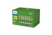 LED-lyspære - Philips LED filament-magnetisk lyspære Ultra Efficient A60 2,3W/827 (40W) Clear 6-pack E27 - 929003622794