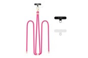 Mobil - Andre tilbehør - Tech-Protect C7S Rope Crossbody Strap - Pink - 5906302375745