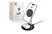 Mobil - Adaptere og ladere - Tech-Protect QI15W-A39 2in1 MagSafe Charging Station - Black - 5906302372218