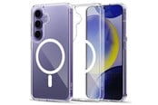 Mobil - Deksel og etui - Tech-Protect FlexAir Hybrid MagSafe Case for Samsung Galaxy S25 - Transparent - 5906302322077