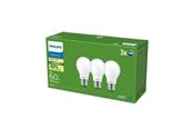LED-lyspære - Philips LED-lyspære Ultra Efficient A60 4W/827 (60W) Frosted 3-pack E27 - 929003623793