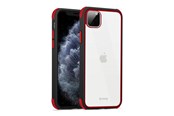 Mobil - Deksel og etui - CRONG Trace Clear Cover - iPhone 11 Pro Case - Black/Red - CRG-TRC-IP11P-BR