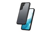 Mobil - Deksel og etui - CRONG Hybrid Clear Cover - Case for Samsung Galaxy S22+ - black - CRG-HCLC-SGS22P-BLK