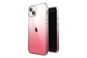 Mobil - Deksel og etui - Speck Presidio Perfect-Clear + Ombre - iPhone 15 Plus / 14 Plus Case with MICROBAN Coating - Clear / Vintage Rose Fade - 150122-9509
