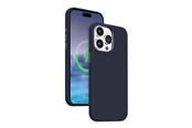 Mobil - Deksel og etui - CRONG Color Cover LUX Magnetic - iPhone 15 Pro Max MagSafe Case - Navy Blue - CRG-COLRLM-IP1567P-BLUE