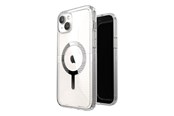 Mobil - Deksel og etui - Speck Gemshell Grip + MagSafe - Case for iPhone 15 Plus / iPhone 14 Plus - Clear / Chrome Finish - 150512-3223