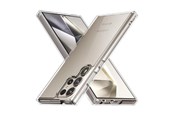 Mobil - Deksel og etui - CRONG Crystal Shield Cover - Samsung Galaxy S24 Ultra Case - Transparent - CRGCSHCSGS24UTRS