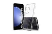 Mobil - Deksel og etui - CRONG Crystal Shield Cover - Samsung Galaxy S23 FE Case - Transparent - CRGCSHCSGS23FETRS