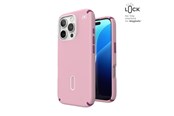 Mobil - Deksel og etui - Speck Presidio2 Pro ClickLock & MagSafe - iPhone 16 Pro Case - Wednesday Pink / Boysenberry Purple / White - 150700-3250