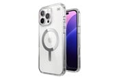 Mobil - Deksel og etui - Speck Presidio Perfect-Clear MagSafe - iPhone 16 Pro Max Case - Clear / Chrome Finish / Serene Silver - 150773-3240