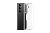 Mobil - Deksel og etui - CRONG Crystal Shield Magnetic - Samsung Galaxy S25 MagSafe Case - Clear - CRGCSHMSGS25TRS