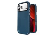 Mobil - Deksel og etui - Speck Presidio2 Grip MagSafe - iPhone 17 Pro Max Case - Deep Sea/Silver Metallic - 150985-3261