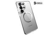 Mobil - Deksel og etui - Speck Presidio Perfect-Clear Magnet - Samsung Galaxy S26 Ultra MagSafe Case - Clear/Clear/Silver - 151063-3240