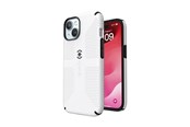 Mobil - Deksel og etui - Speck Candyshell Grip MagSafe - iPhone 17e / 16e / 15 / 14 / 13 Case - White / Black - 150652-1909