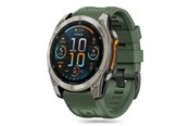 Smartklokke - Tilbehør - Tech-Protect Silicone Strap for Garmin Fenix 5S / 5S PLUS / 6S / 6S Pro / 7S / 8 (43 MM) - Green - 5906302377268