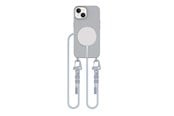 Mobil - Deksel og etui - Tech-Protect MagNecklace MagSafe Case for iPhone 15 - Gray - 5906302375981