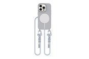 Mobil - Deksel og etui - Tech-Protect MagNecklace MagSafe Case for iPhone 14 Pro - Gray - 5906302376070
