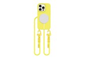 Mobil - Deksel og etui - Tech-Protect MagNecklace MagSafe Case for iPhone 15 Pro - Yellow - 5906302376001